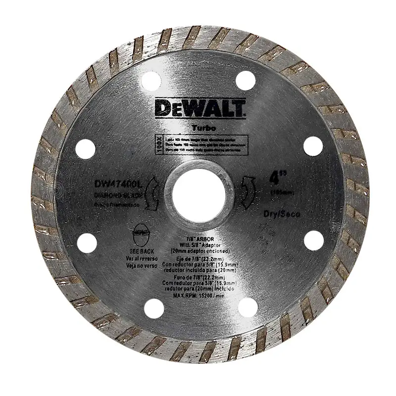 DISCO DE DIAMANTE 4" TURBO C/AZULEJO
