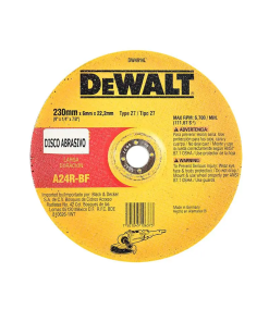 DISCO P/DESBASTE  9" METAL DEWALT