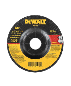 DISCO P/CORTAR METAL   4   1/2"      DEWALT