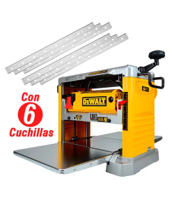 CEPILLO PORTATIL DE 12-1/2" C/3 CUCHI. + 6 CUCHILL