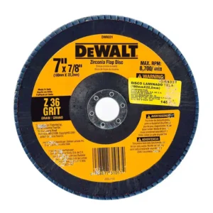 DISCO LAMINADO TELA ZIRCONIA  7"     GR.36