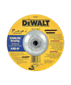DISCO P/DESBASTE  7" METAL DEWALT