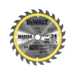 DISCO SIERRA CARBURO 7-1/4"X24D,FLECHA1" CON ADAPT