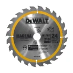 DISCO 8 1/4" X 24 DIENTES MADERA DEWALT