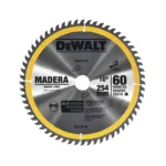 DISCO P/CORTAR MADERA 10" 60 DIENTES DEWALT