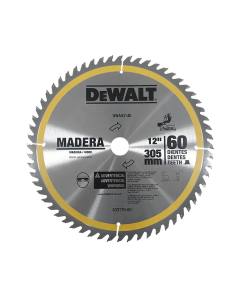 DISCO SIERRA CARBURO 12"X60D,FLECHA 30MM CON ADAPT