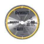 DISCO P/CORTAR MADERA 12" 80 DIENTES DEWALT
