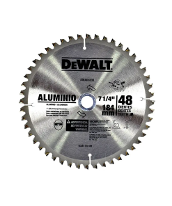 DISCO 7 1/4" X 48 DIENTES ALUMINIO/MADERA