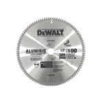 DISCO 12" X 100 DIENTES ALUMINIO DEWALT