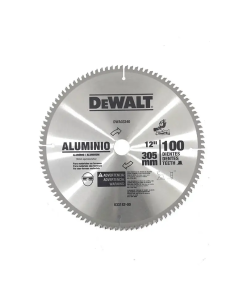 DISCO 12" X 100 DIENTES ALUMINIO      DEWALT
