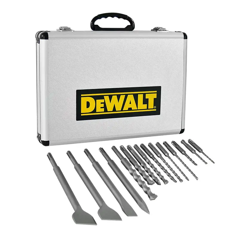 KIT BROCAS Y CINCELES SDS-PLUS 15PZAS C/MALETIN