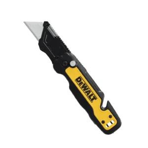 NAVAJA CUTTER PLEGABLE DEWALT C/ESPACIO D/ALMACENAMIENTO