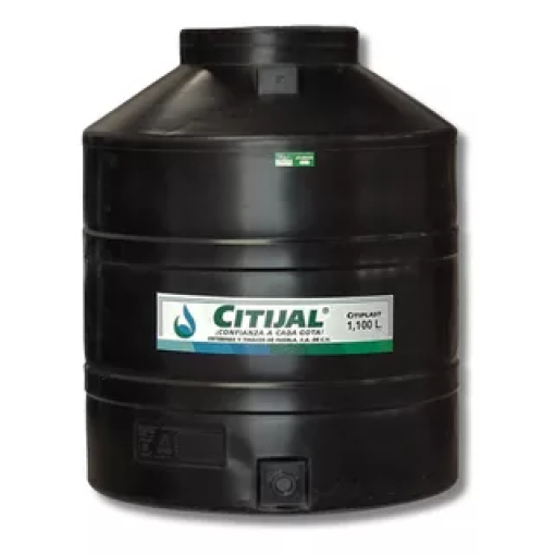 Tinaco hidráulico Citijal de 1,100 litros, 2 capas, color beige, perfecto para almacenamiento de agua confiable y duradero