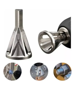 Broca Desbarbador Tornillo Biselado Acero Inoxidable Chaflan