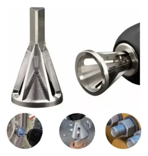 Broca Desbarbador Tornillo Biselado Acero Inoxidable Chaflan