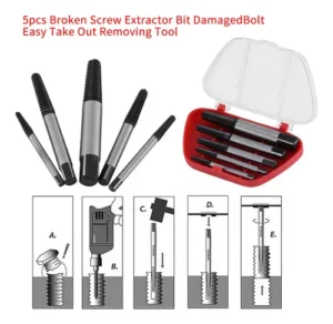 5 Piezas Rotas Dañadas Tubo De Agua Extractor Extractor Fáci