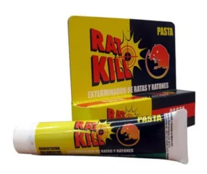 Rodenticida Pasta Tubo 40gr Rat-Kill R-203 - Control Eficaz de Roedores