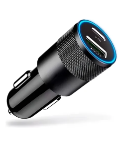 Cargador Coche Elegate USB QC3.0+PD Tipo C - Tecnología de Carga Inteligente para Dispositivos Móltiples que Reduce el Tiempo de Carga en un 50%