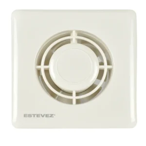 EXTRACTOR DE AIRE 4" BLANCO P/BAÑO   ESTEVEZ