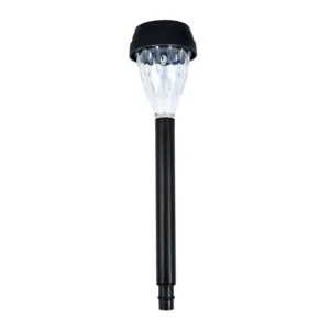 ESTACA SOLAR EXTERIOR LUZ BLANCA LED DE 0.06 WATTS