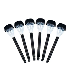 ESTACA SOLAR EXTERIOR LUZ BLANCA LED DE 0.06 WT6PZ