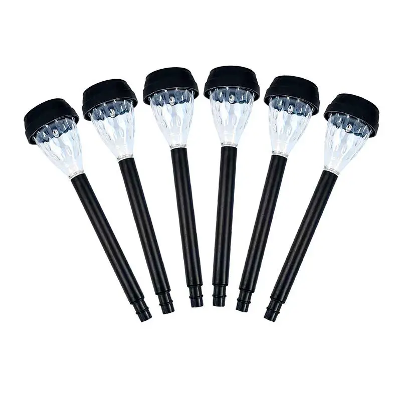 ESTACA SOLAR EXTERIOR LUZ BLANCA LED DE 0.06 WT6PZ