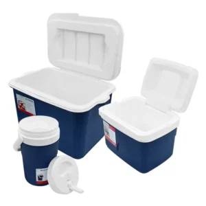 HIELERA 42L Y 4.5L+ TERMO 2L AZUL NOCHE