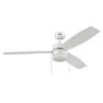 VENTILADOR ELISEO 52" BLANCO 3 ASPAS BLANCO C/LUZ
