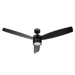 VENTILADOR INFINIT 52" BRONCE 3 ASPAS NOGAL C/LUZ
