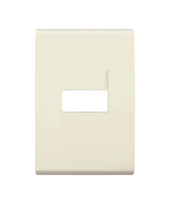 PLACA DE  1 V. MARFIL MODUS
