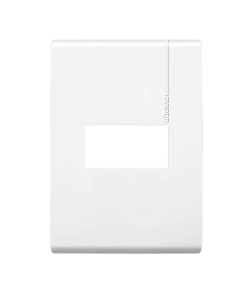 PLACA DE  1 V. BLANCA MODUS PRO