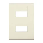PLACA DE 2 V. MARFIL MODUS