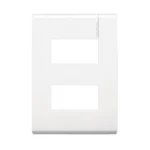 PLACA DE 2 V. BLANCA MODUS PRO