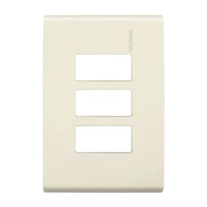 PLACA DE  3 V. MARFIL MODUS
