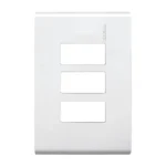 PLACA DE 3 V. BLANCO MODUS