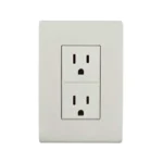 CONTACTO DUPLEX POLARIZ.C/PLACA MARFIL MODUS