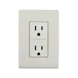 CONTACTO DUPLEX POLARIZ.C/PLACA MARFIL MODUS