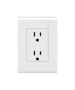 CONTACTO DUPLEX POLARIZ C/PLACA BLANCA MODUSPRO*