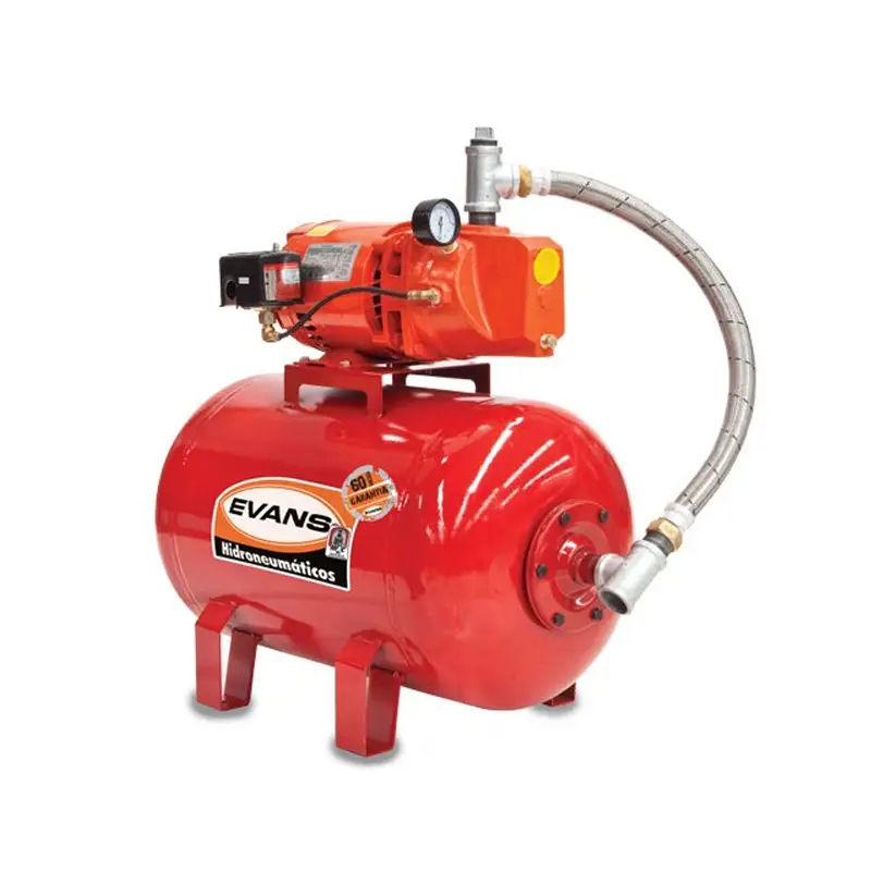 HIDRONEUMATICO 1/2HP 50 LTS HORIZONTAL EVANS