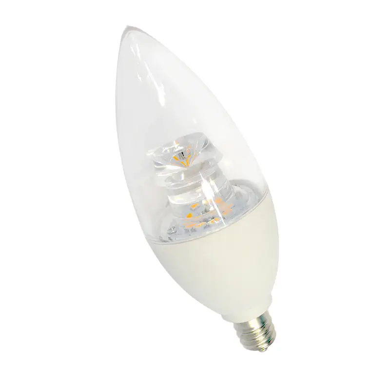 FOCO 4.0W TIPO VELA LUZ LED FRIA E12 ENERGAIN