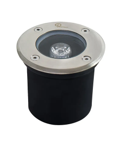 LUMINARIO EMPOTRADO P/PISO 1 WTS LUZ CALIDA ENERGA