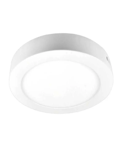 LAMPARA P/TECHO  12WTS LED BCO FRIO SOBREPONR ENER