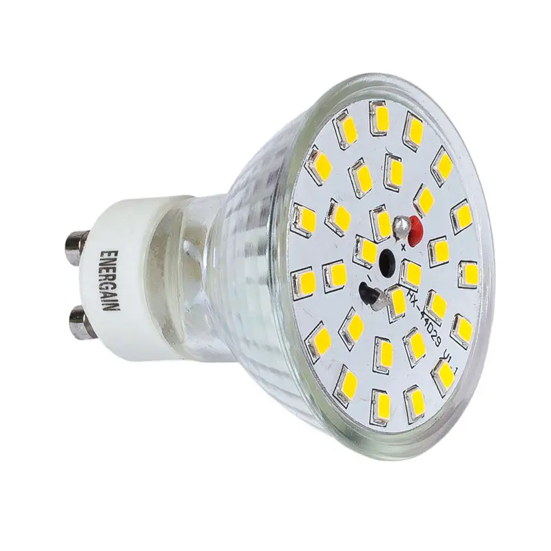 FOCO LED GU-10 3WTS LUZ CALIDA 35000 HRS.ENERGAIN