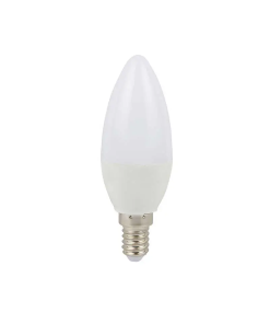 FOCO   4.0W TIPO VELA  LED E14 L/CALIDA 15M/HRAS