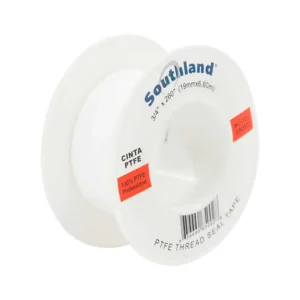 CINTA TEFLON 19 MM. 3/4" X 6.60M P/AGUA MUELLER