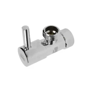 LLAVE ANGULAR LATON CROMO DISEÑO 1/2 X 1/2 ROSCA H