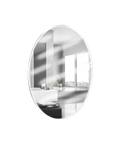 ESPEJO 60X45 4MM BISELADO OVALADO          ALLAPSA