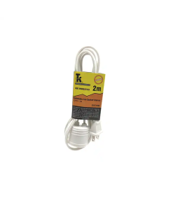 EXTENSION C/SOCKET BLANCO DE  2 MTS.          KLEY