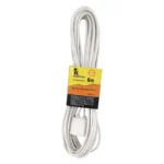 EXTENSION C/SOCKET BLANCO DE 8 MTS. KLEY