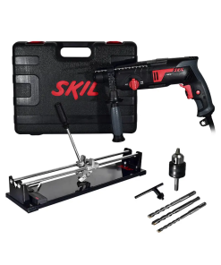 MARTILLO PERFORADOR 2KG SDS, 600W +CORTADOR PISO